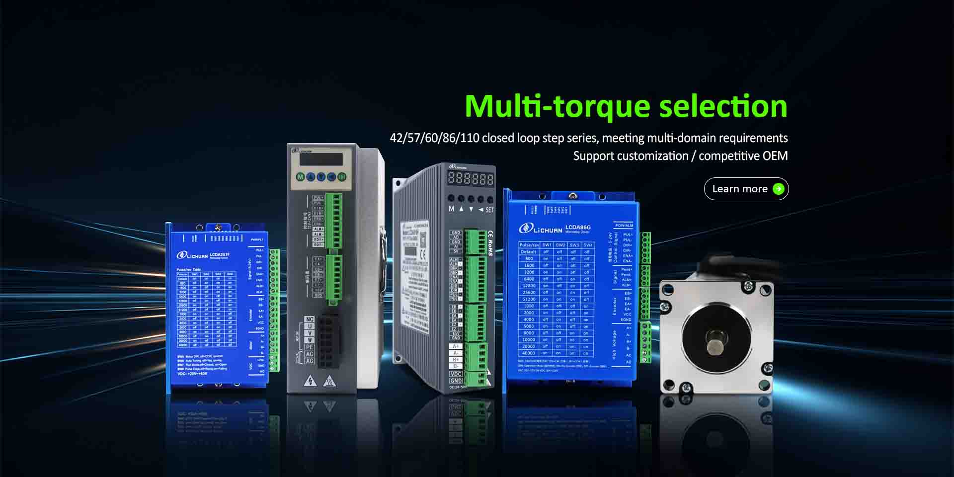 Китайська фабрика драйверів крокових двигунів із замкнутим контуром із відкритим контуром